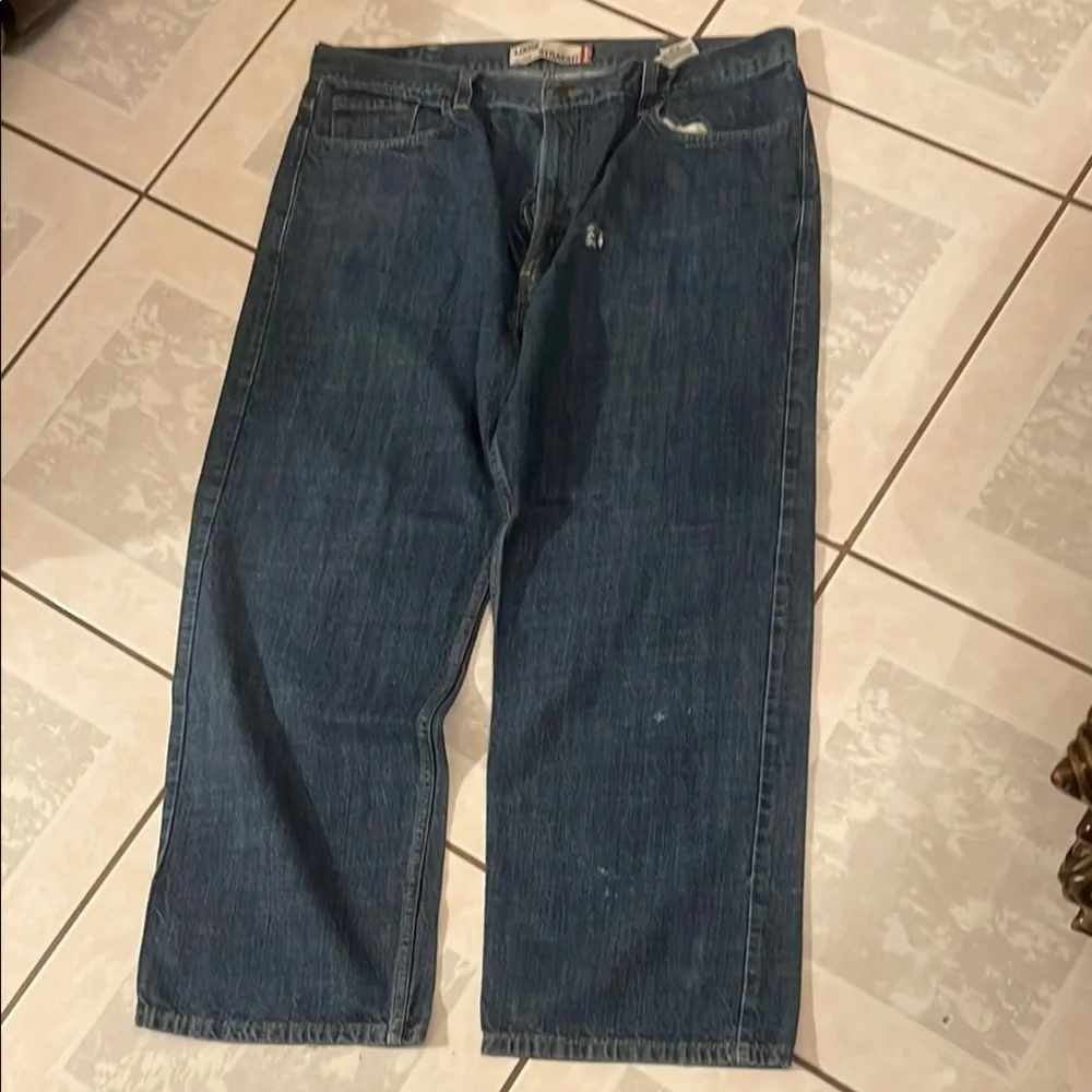 Levi's 569 Blue Relaxed Fit Jeans Size W42 L32